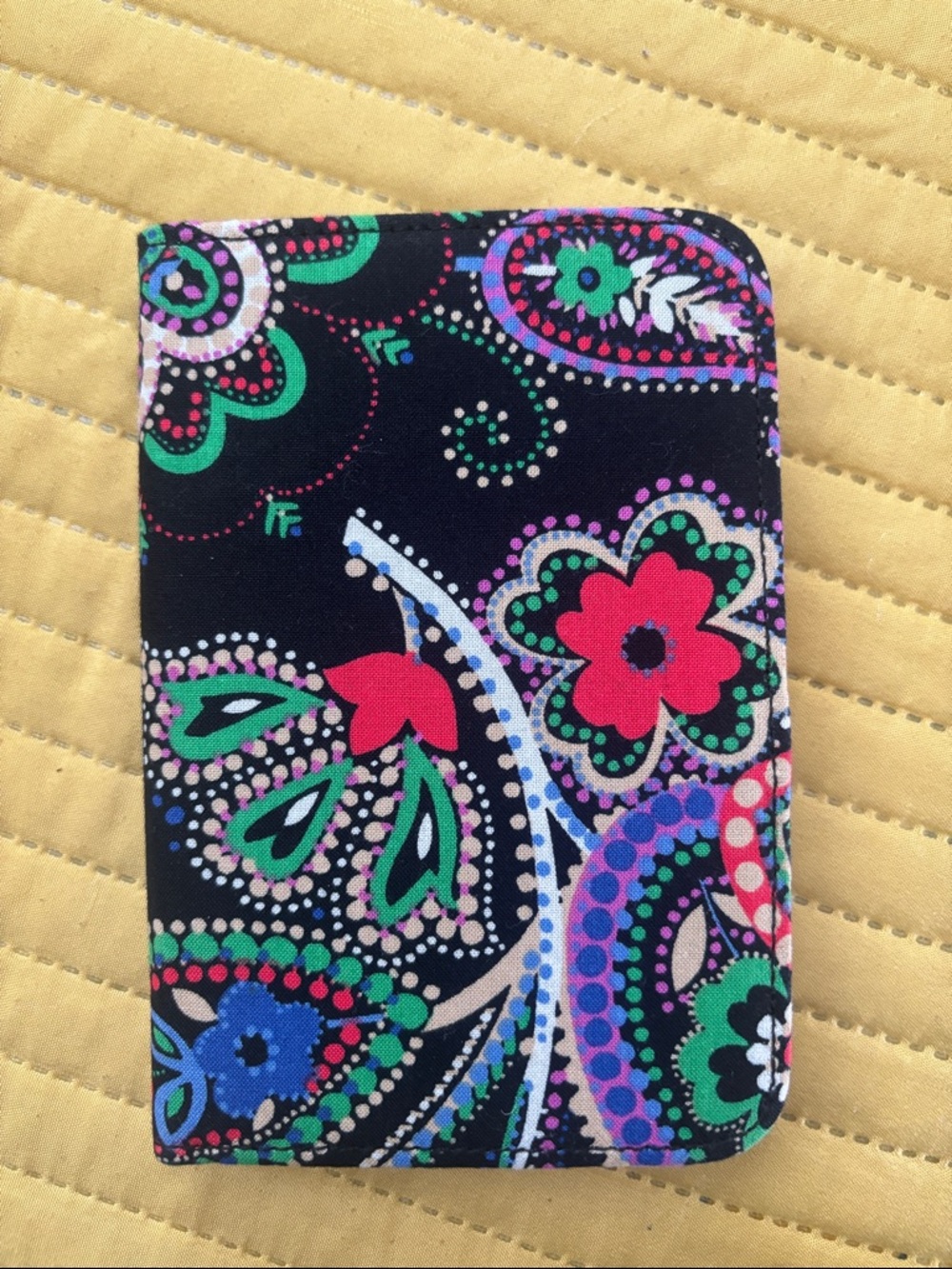 Colorful Floral Quilted Note book 
0039